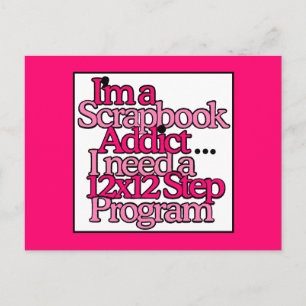 Carte Postale Invitation du groupe Scrapbooking