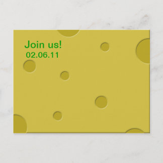 Carte Postale invitation fromage