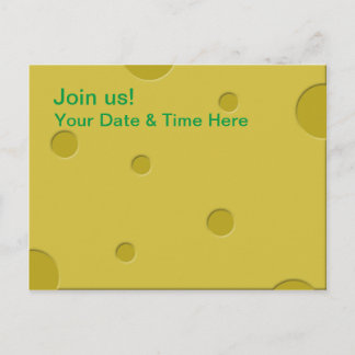 Carte Postale invitation fromage