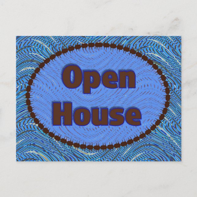 Carte Postale invitation ouverte (Devant)