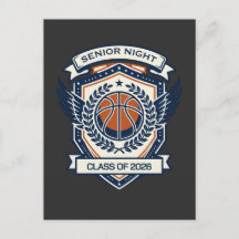 Invitation pour la soirée des seniors de basketbal