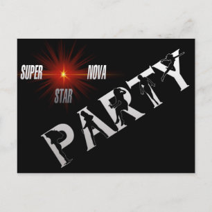 Carte Postale Invitation soirée