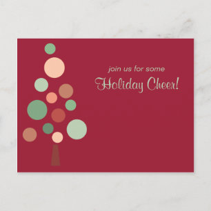 Carte Postale Invitation vacances Dotty Tree