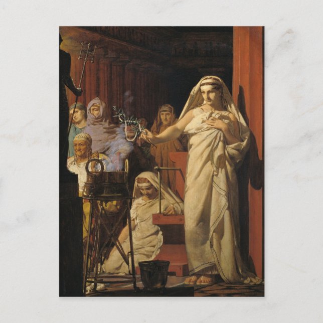 Carte Postale Invocation de Neptune, 1866 (Devant)