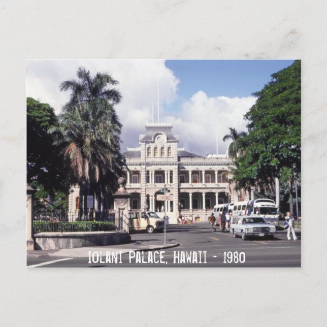 Carte Postale Iolani Palace Hawaii (Devant)