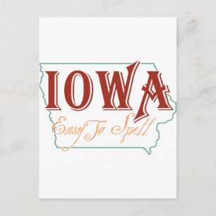 Carte Postale Iowa