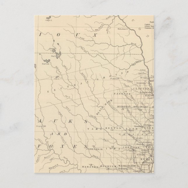 Carte Postale Iowa 2 (Devant)