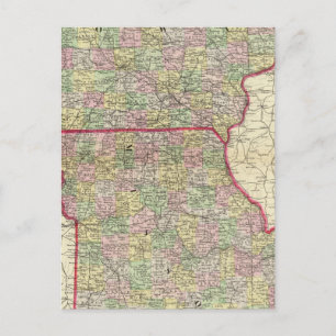 Carte Postale Iowa, Missouri