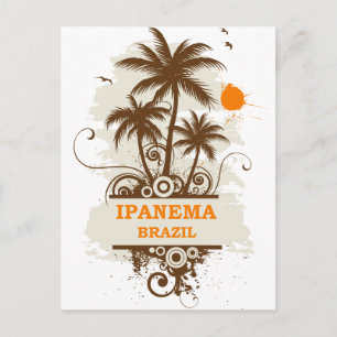 Carte Postale Ipanema Brésil