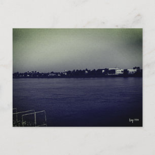 Carte Postale Irak ancien Bagdad rivière forat