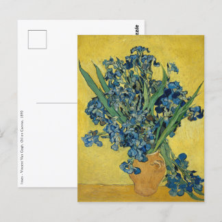 Carte Postale Irises - Vincent van Gogh Art
