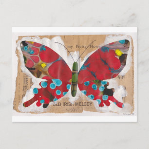 Carte Postale Irish Melody Butterfly