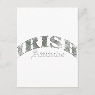 Carte Postale Irlandais - Trouble d'attitude