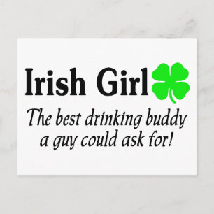 Carte Postale Irlandaise La Meilleure Épouse À Boire Un Homme Po