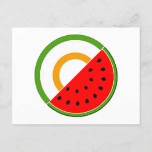 Carte Postale IRLANDE AVEC PALESTINE - Watermelon