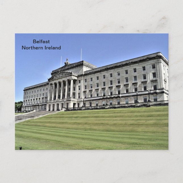 Carte Postale Irlande du Nord, Bâtiments du Parlement, Belfast (Devant)