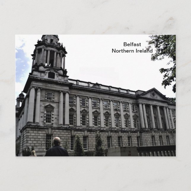 Carte Postale Irlande du Nord, Belfast City Hall, Belfast (Devant)