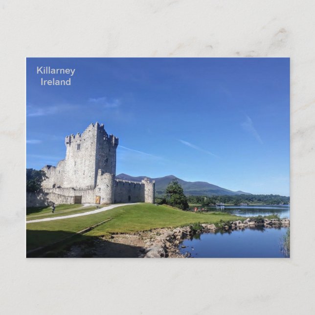 Carte Postale Irlande, Ross Castle, Killarney, Co. Kerry (Devant)