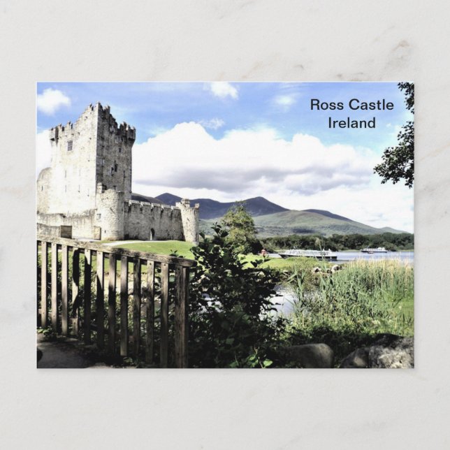 Carte Postale Irlande, Ross Castle, Killarney, Kerry, (Devant)