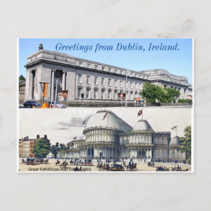 Carte Postale Irlande Salutations - National Concert Hall Dublin