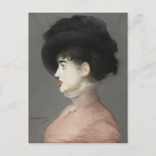 Carte Postale Irma Brunner par Edouard Manet