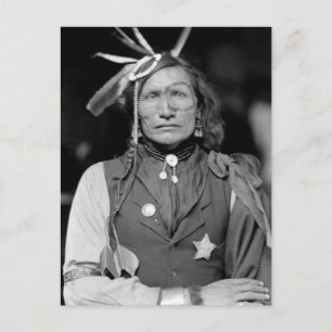 Carte Postale Iron White Man : 1900