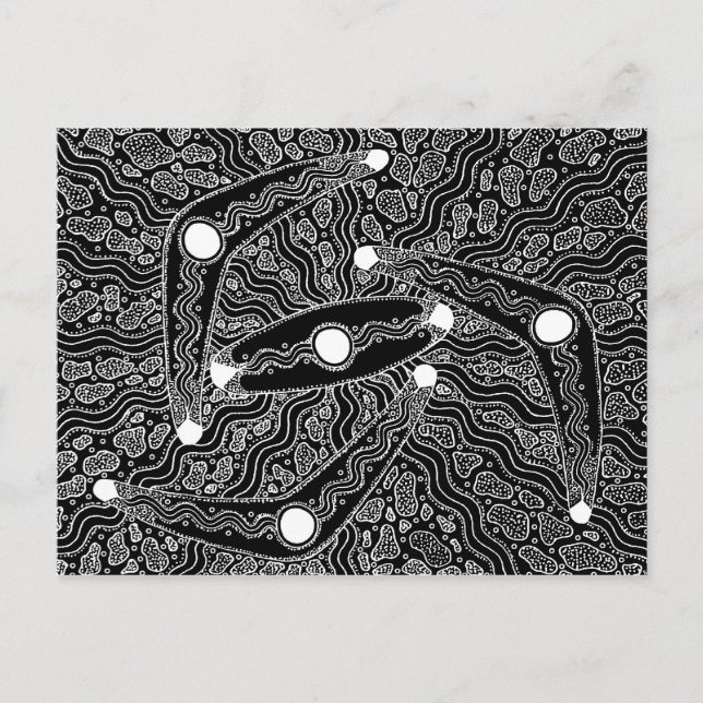 Carte Postale IrrgilMarrga - saison de la mousson Boomerang/Shie (Devant)