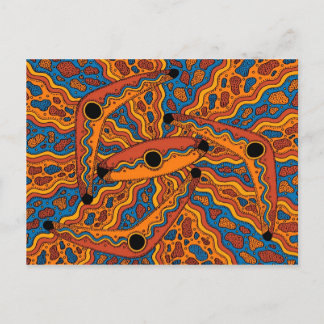 Carte Postale IrrgilMarrga - Saison d'été Boomerang/Shield