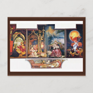 Carte Postale Isenheim Ancien Altar Dans L'Antonine Isenhe