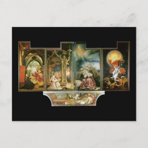 Carte Postale Isenheimer Altar, Mathis Gothart Grünewald