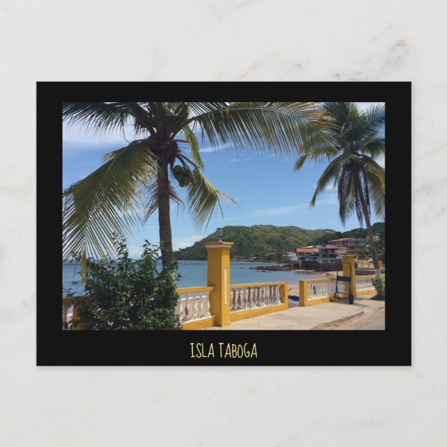 Carte postale Isla Taboga (Devant)
