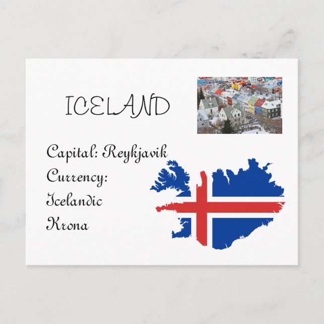 Carte Postale Islande (Devant)