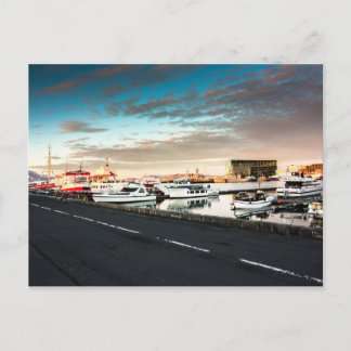 Carte postale Islande de Reykjavik Marina