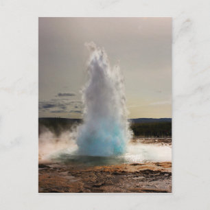 Carte Postale Islande Geyser Strokkur