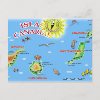 Carte postale Islas Canarias