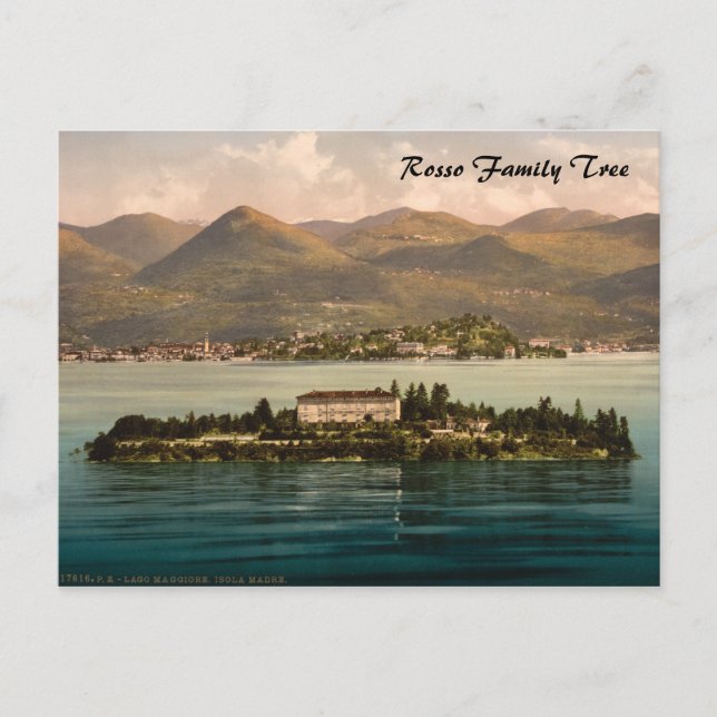 Carte Postale Isola Madre I, Lac Majeur, Piémont, Italie (Devant)