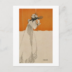 Carte Postale Isolde, illustration de 'The Studio', 1895 (lith