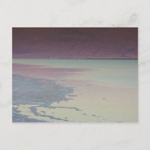 Carte Postale Israel, Dead Sea, Ein Bokek, Dead Sea, dusk