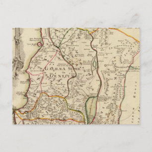 Carte Postale Israël et la Palestine