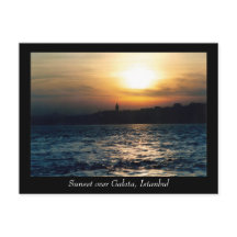 Carte postale Istanbul Sunset