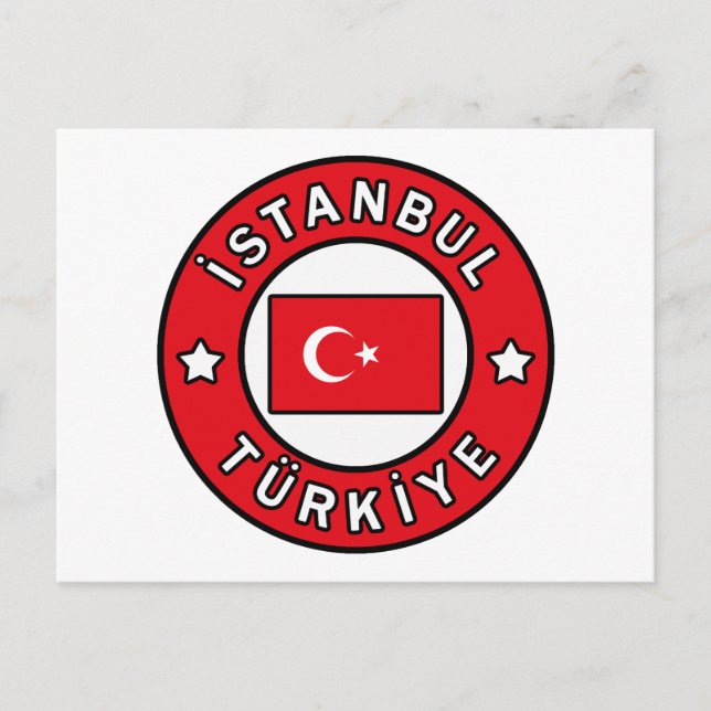 Carte Postale Istanbul Türkiye (Devant)