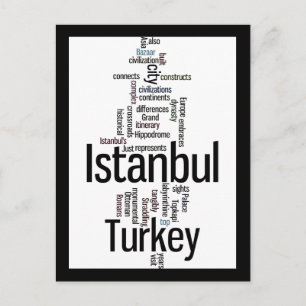 Carte Postale Istanbul Turquie