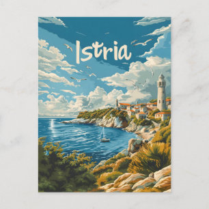 Carte Postale Istrie Croatie