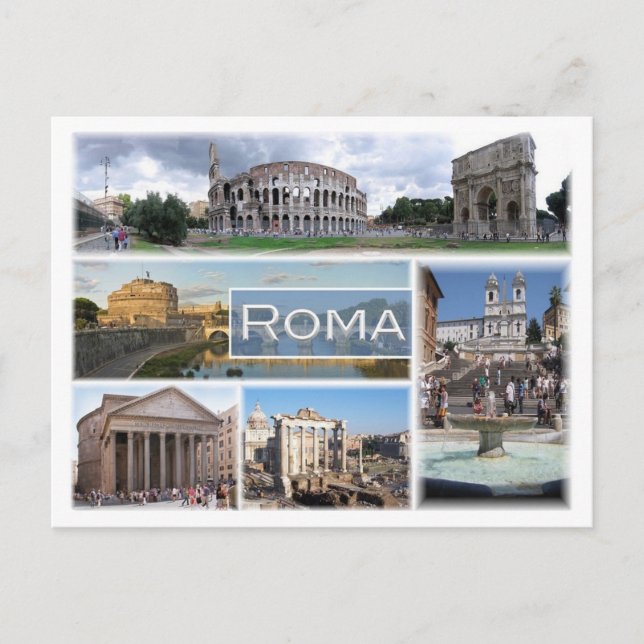 Carte Postale IT Italie - Italia - Roma - (Devant)