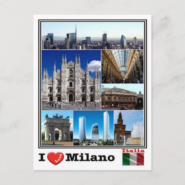 Carte Postale IT Italie - Milano - (Devant)