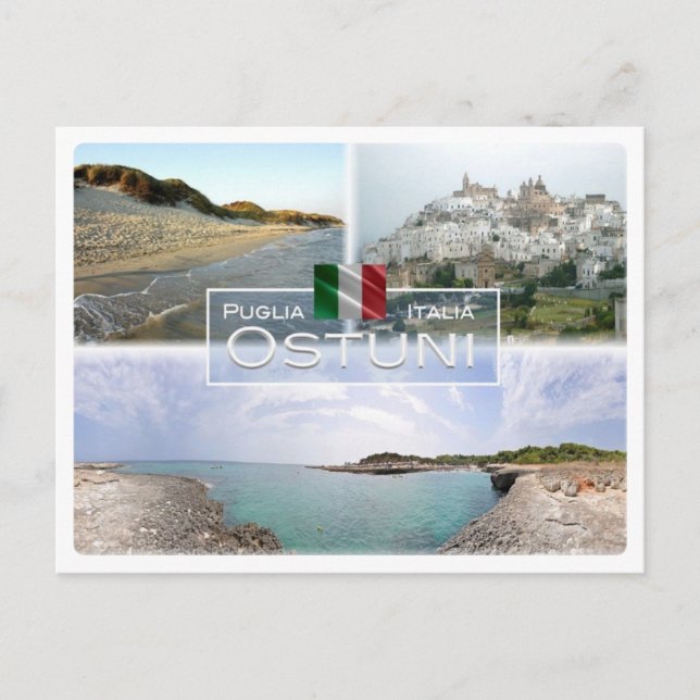 Carte Postale IT Italie - Pouilles - Pouilles - Ostuni - (Devant)
