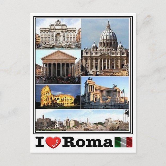 Carte Postale IT Italie - Roma - (Devant)