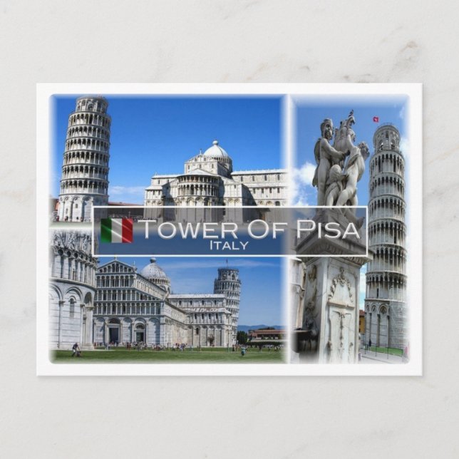 Carte Postale IT Italie - Toscane - La Tour De Pise - (Devant)