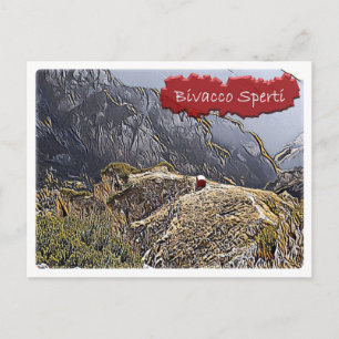Carte Postale It Italy - alpine hut Bivacco Sperti - Dolomiti