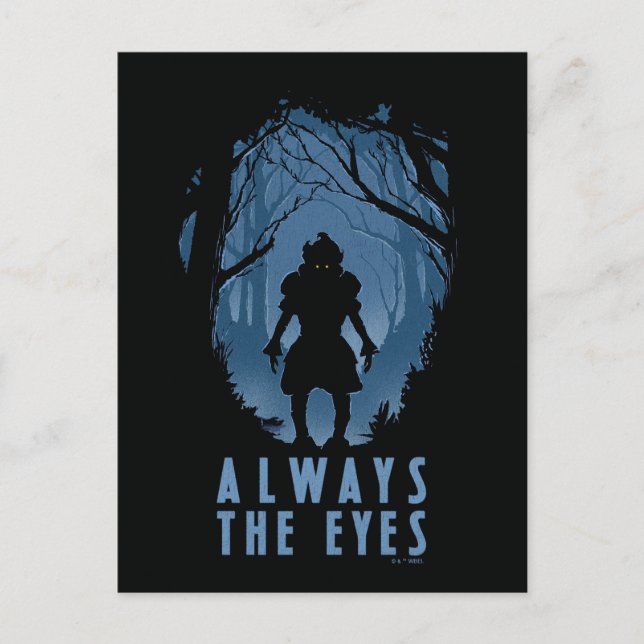 Carte Postale IT Toujours La Silhouette De La Forêt Des Yeux (Devant)